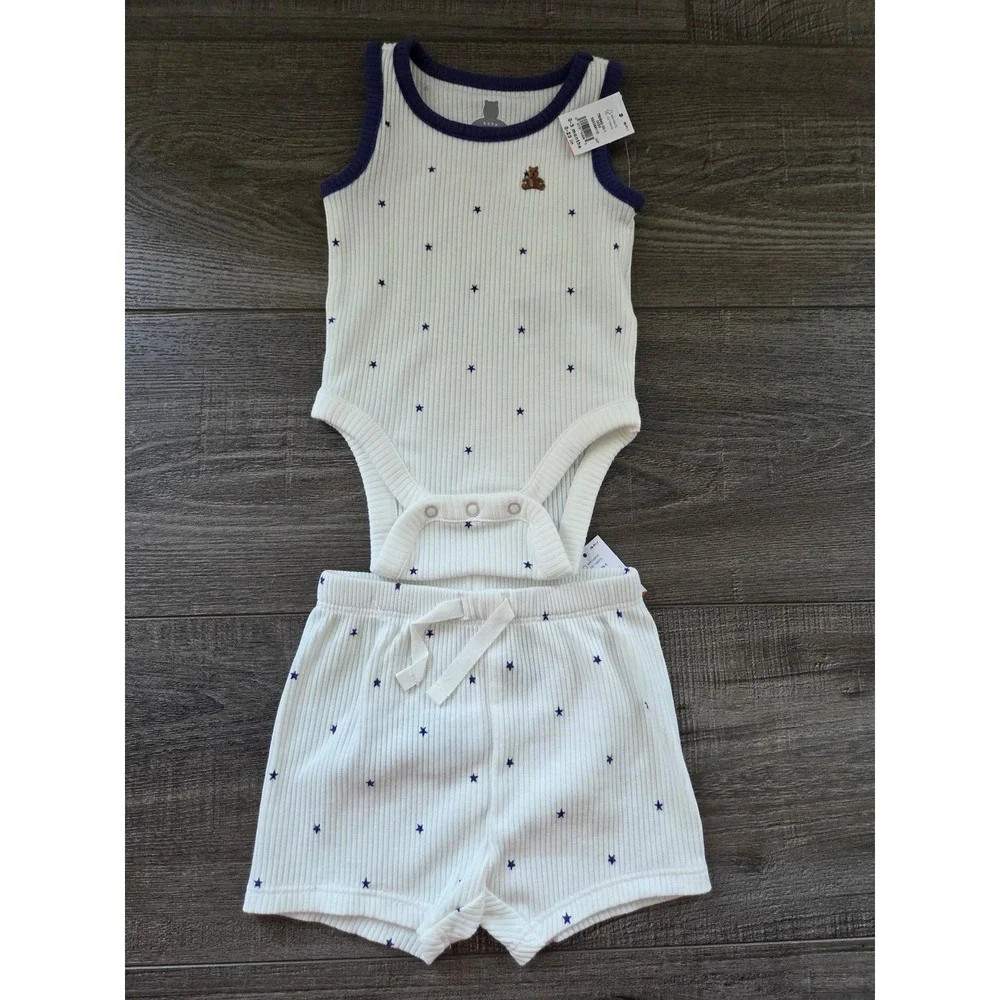 Baby gap ribbed set 0-3 mos‎